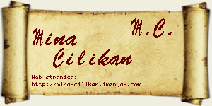 Mina Cilikan vizit kartica